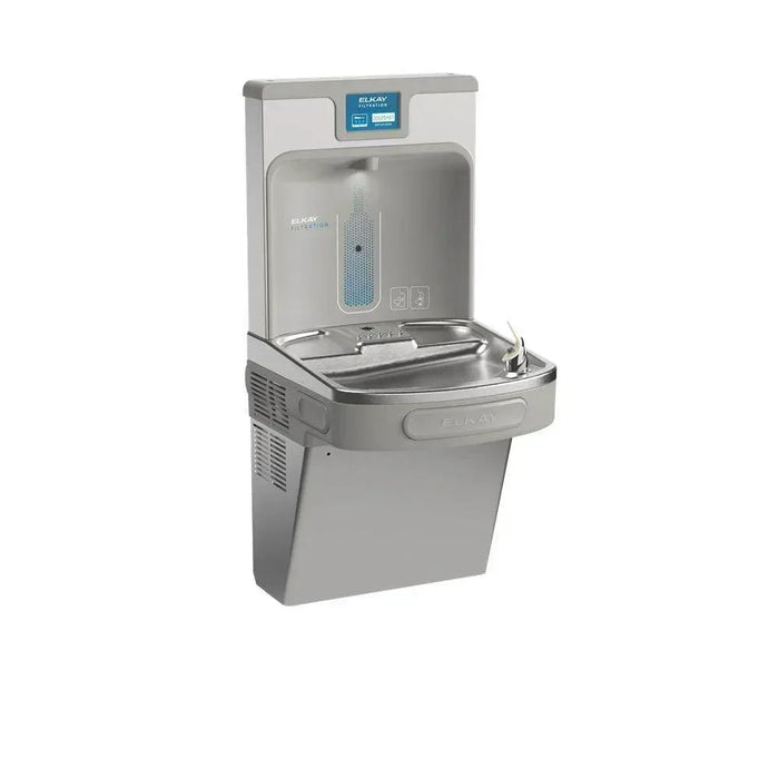 Elkay LZS8WSSP-W1 Connected Bottle Filler & Single ADA Cooler – Filtered, Refrigerated - The Fountain Direct