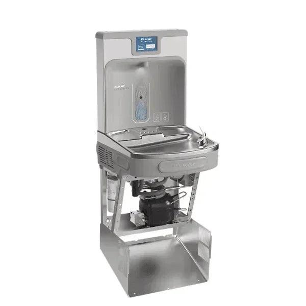 Elkay LZS8WSSP-W1 Connected Bottle Filler & Single ADA Cooler – Filtered, Refrigerated - The Fountain Direct