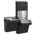 Elkay LZSTL8WSBPRO-UV Pro Filtration™ Bottle Filling Station & Bi-Level ADA Cooler – Refrigerated, Black Stainless, UV Protection - The Fountain Direct