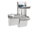 Elkay LZSTL8WSSPRO Pro Filtration™ Bottle Filling Station & Bi-Level ADA Cooler – Refrigerated, Stainless Steel - The Fountain Direct