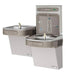 Elkay LZSTLG8WSLK Light Gray Bottle Filling Station with Versatile Bi-Level ADA Cooler – Filtered – Refrigerated - The Fountain Direct