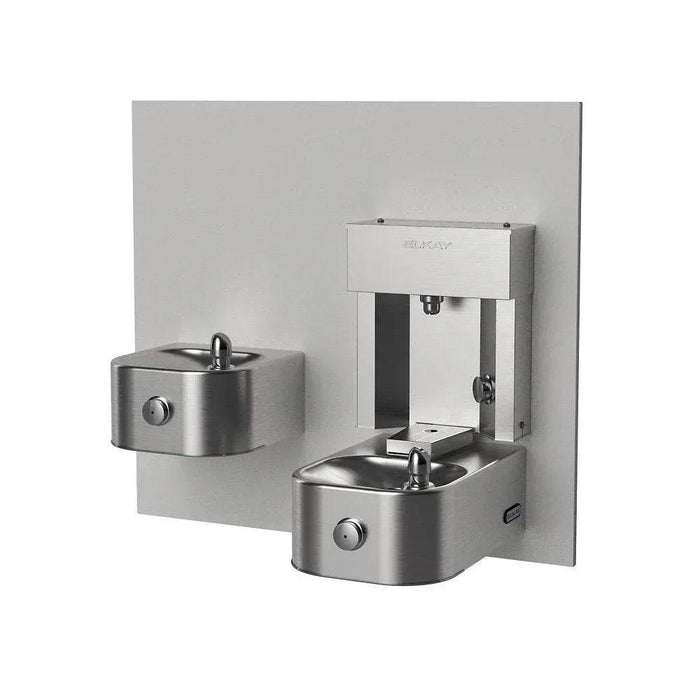 Elkay EZVRSM-EDFPV217D1LK Vandal Resistant Mechanical Bottle Filler with Bi-Level Fountain - The Fountain Direct