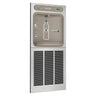 Elkay LZWSGRNM8K Stainless Steel ezH2O In-Wall Bottle Filling Station with Mounting Frame – Filtered - The Fountain Direct