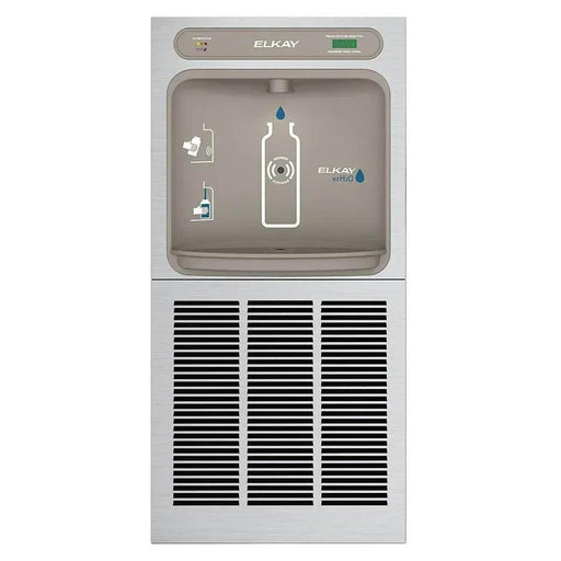 Elkay LZWSGRNM8K Stainless Steel ezH2O In-Wall Bottle Filling Station with Mounting Frame – Filtered - The Fountain Direct