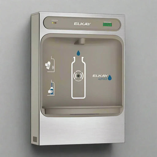 Elkay LZWSSM EZH2O® Surface Mount Bottle Filling Station – Non-Refrigerated, Sensor-Activated - The Fountain Direct