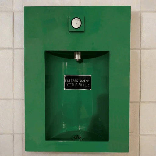 Stern-Williams 7335 In wall Water Bottle Filler Station For Parks – Vandal-Resistant, and Space-Saving - The Fountain Direct