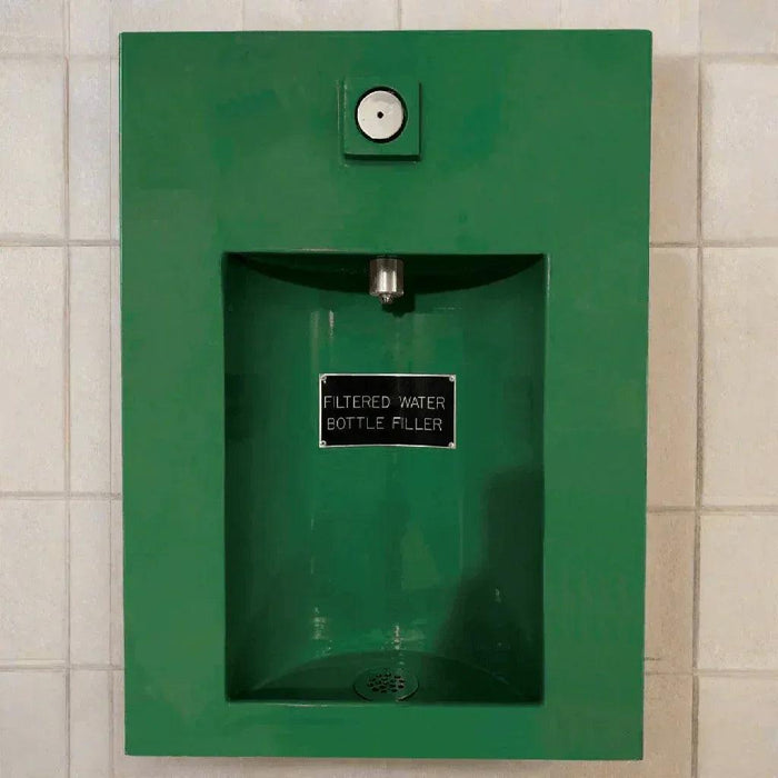 Stern-Williams 7335 In wall Water Bottle Filler Station For Parks – Vandal-Resistant, and Space-Saving - The Fountain Direct