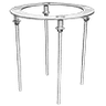 Willoughby Single Surface Carrier (Bolts Included)