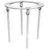 Willoughby Single Surface Carrier (Bolts Included)