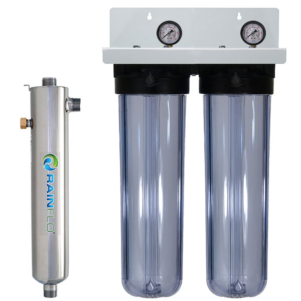 RainFlo 15 GPM Double Rainwater Purification System – UV Disinfection for Potable Reuse