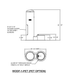 Willoughby WODF-1-PET Outdoor Stainless Steel Pet Drinking Fountain with Hose Bibb and Hanger - The Fountain Direct 
