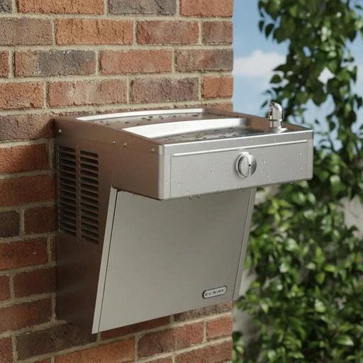 Elkay VRCFR8S ADA Freeze-Resistant Vandal-Resistant Wall-Mount Water Cooler - The Fountain Direct