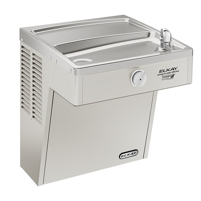 Elkay VRCGRN8 Wall-Mounted ADA Water Cooler – High-Efficiency, Vandal-Resistant, Refrigerated, Stainless Steel