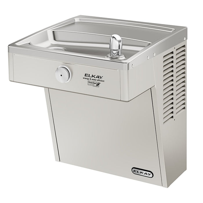 Elkay VRCGRN8 Wall-Mounted ADA Water Cooler – High-Efficiency, Vandal-Resistant, Refrigerated, Stainless Steel