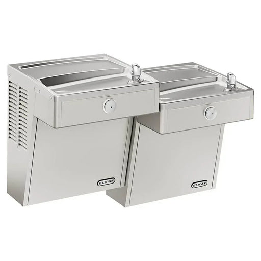 Elkay VRCTL8SC Bi-Level Wall Mount Cooler – Vandal Resistant, Refrigerated - The Fountain Direct
