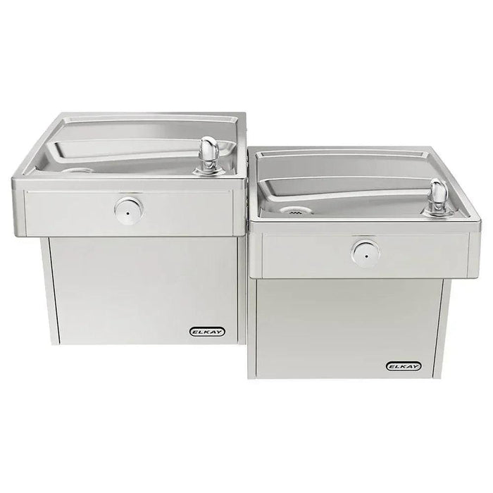 Elkay VRCTLDDSC Wall-Mounted Bi-Level Vandal-Resistant Water Cooler - The Fountain Direct
