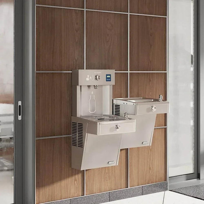 Elkay VRCTLR8WSK ezH2O® Vandal-Resistant Bottle Filling Station with Bi-Level Reverse Cooler - The Fountain Direct