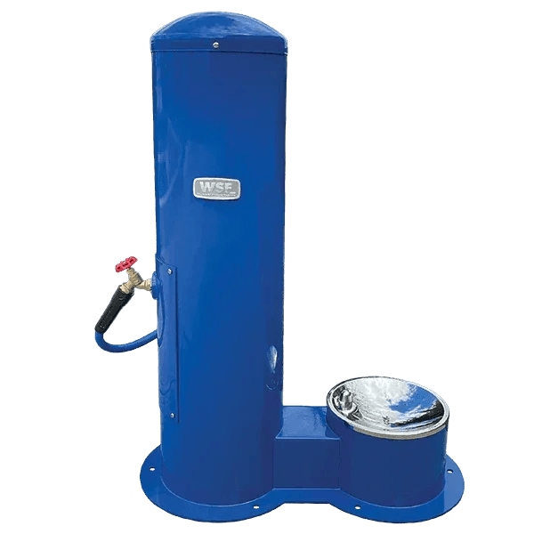 Willoughby WODF-1-PET-HBE-HH Pet Drinking Fountain For Parks with Hose Bibb and Hanger - The Fountain Direct