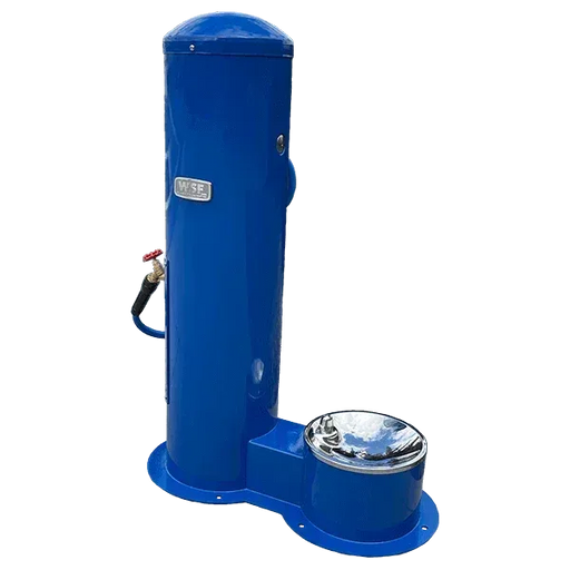 Willoughby WODF-1-PET-HBE-HH Pet Drinking Fountain For Parks with Hose Bibb and Hanger - The Fountain Direct