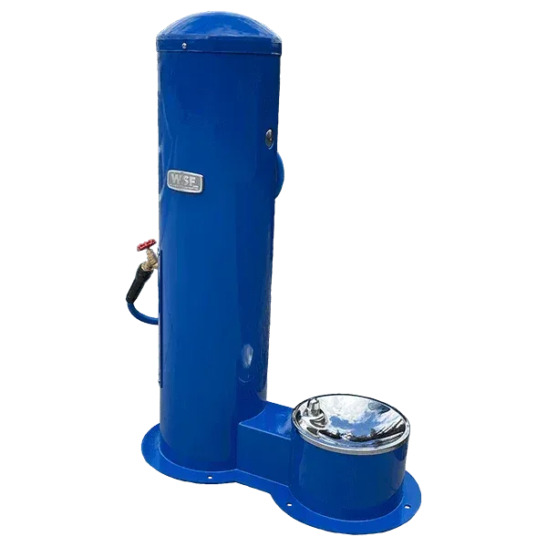 Willoughby WODF-1-PET-HBE-HH Pet Drinking Fountain For Parks with Hose Bibb and Hanger - The Fountain Direct