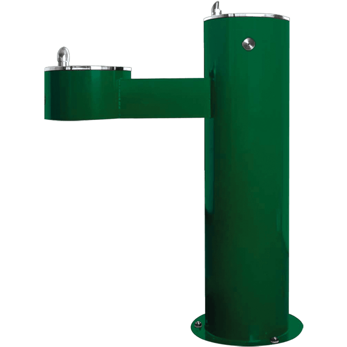 Willoughby WODF-2-HC Two-Station Stainless Steel Outdoor Water Drinking Fountain – ADA Compliant, Vandal-Resistant