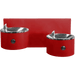 Willoughby WODF-2WM Dual Wall-Mounted Outdoor Water Drinking Fountain - The Fountain Direct