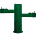 Willoughby WODF-3-HC-CHD Three-Station Stainless Steel Outdoor Water Drinking Fountain - The Fountain Direct