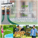 NW Showers Black Outdoor Foot Wash Station with a Garden Hose Connection & Hot & Cold Mixer - The Fountain Direct