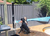 NW Showers Bondi Black ADA 316L Marine Grade Stainless Steel Outdoor Pool ShowerTower Panel - The Fountain Direct