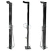 Bondi Black ADA 316L Marine Grade Stainless Steel Outdoor Pool ShowerTower Panel - The Fountain Direct 