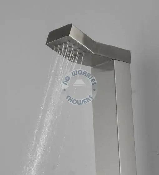Bondi Push Button 316L Marine Grade Stainless Steel Outdoor Pool Shower - The Fountain Direct 