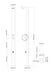 NW Showers Bondi Silver 316L Marine Grade Stainless Steel Rainfall Shower Tower with Foot Wash - The Fountain Direct