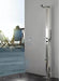 NW Showers Bondi Silver ADA 316L Stainless Steel Outdoor Pool Shower – Hot & Cold & Foot Wash - The Fountain Direct