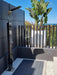 No Worries Showers Brighton Black 316L Stainless Steel Marine Grade Pool Beach Rinse-Off Shower - The Fountain Direct