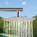 Costera Arena Dual-Function Hot & Cold Outdoor Shower, 10" Rain Head + Hand Shower – Brushed Nickel