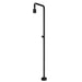 Costera Faro Cold Water Outdoor Shower with Cylinder Spray Head – Matte Black