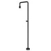 Costera Faro Cold Water Outdoor Shower with Cylinder Spray Head – Matte Black