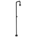 Costera Faro Cold Water Outdoor Shower with Cylinder Spray Head – Matte Black