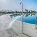 Costera Marbella Poolside Outdoor Shower with Hand Wand & Foot Wash Station – Brushed 316 Stainless Steel