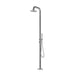 Costera Sol Designer Freestanding Pool Shower with Hand Shower – Brushed 316 Stainless