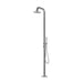 Costera Sol Designer Freestanding Pool Shower with Hand Shower – Brushed 316 Stainless