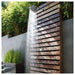 Alpha 316L Marine Grade Stainless Steel Wall-Mounted Outdoor Shower with Rainfall Head and Hot & Cold Mixer - The Fountain Direct 