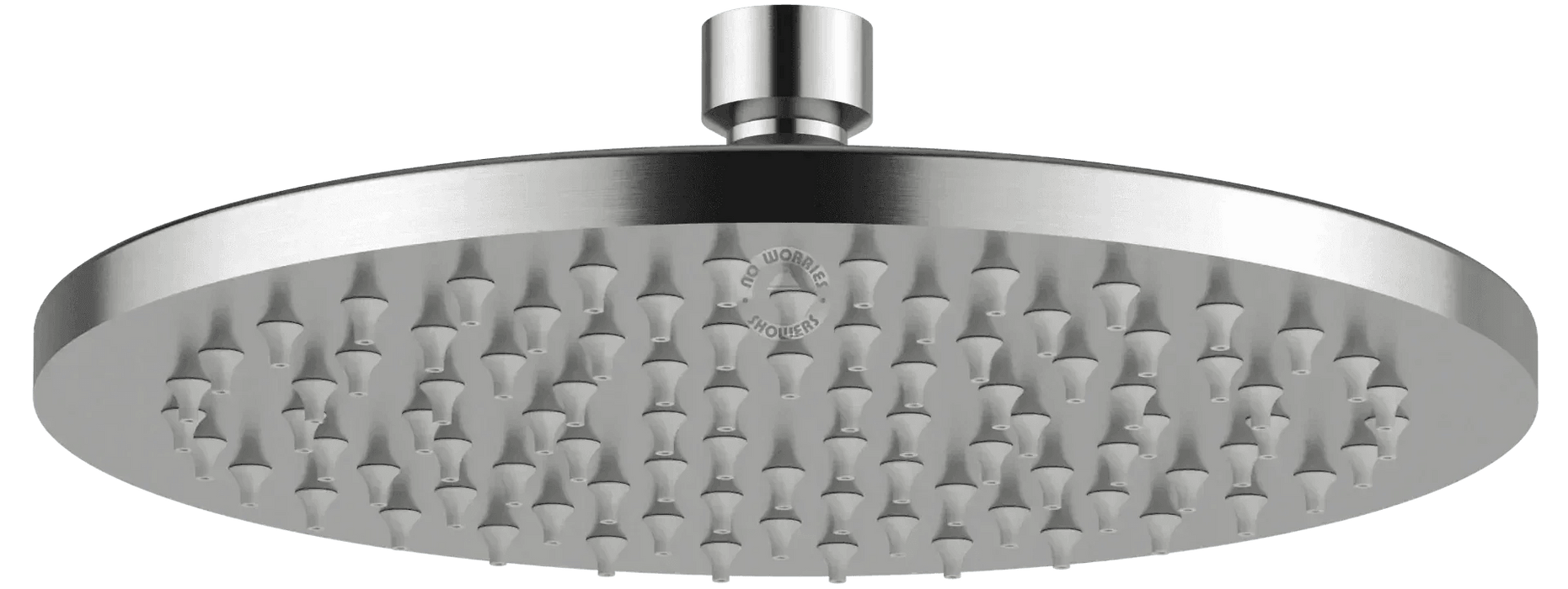 NW Showers Alpha 316L Marine Grade Stainless Steel Wall-Mounted Outdoor Shower with Rainfall Head and Hot & Cold Mixer - The Fountain Direct