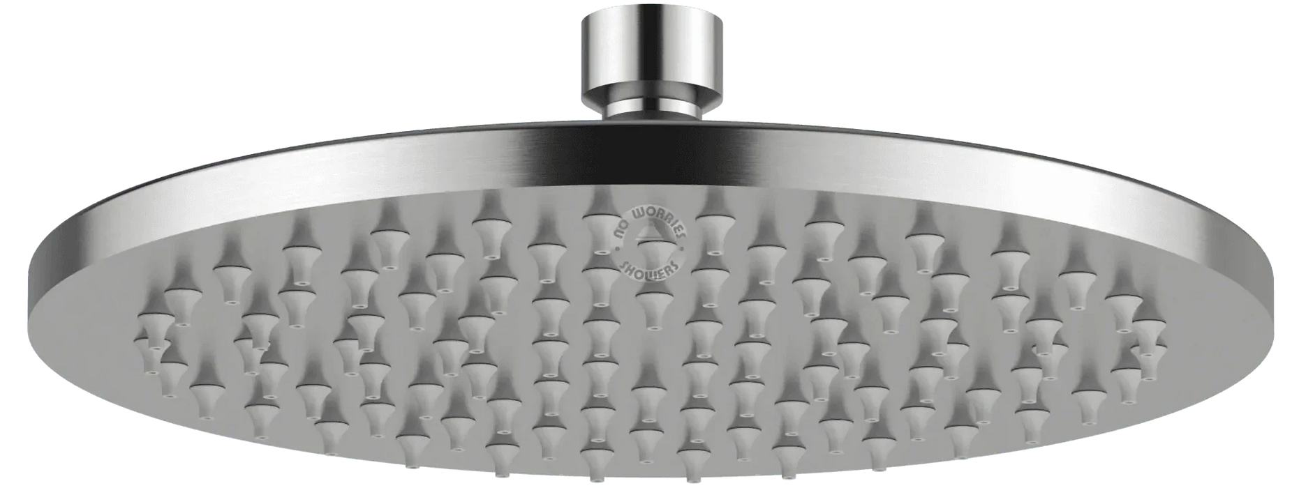 Alpha 316L Marine Grade Stainless Steel Wall-Mounted Outdoor Shower with Rainfall Head and Hot & Cold Mixer - The Fountain Direct 