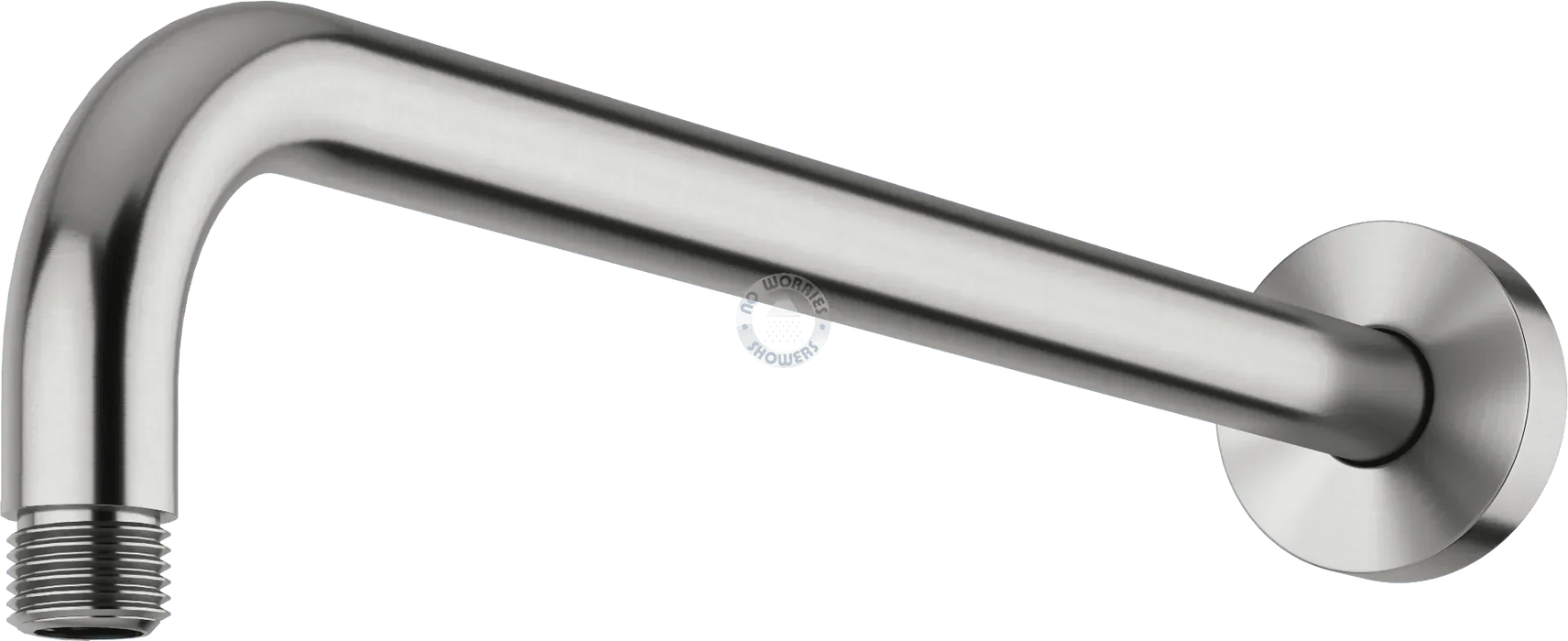 Alpha 316L Marine Grade Stainless Steel Wall-Mounted Outdoor Shower with Rainfall Head and Hot & Cold Mixer - The Fountain Direct 