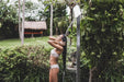 Toorak Silver 316L Marine Grade Stainless Steel Outdoor Pool Shower Tower - The Fountain Direct 