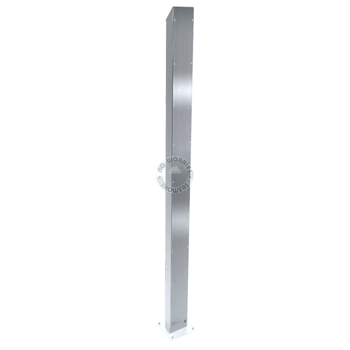 Toorak Silver 316L Marine Grade Stainless Steel Outdoor Pool Shower Tower - The Fountain Direct 