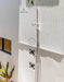 Delta 316L Marine Grade Stainless Steel Wall-Mounted Outdoor Shower with Hand Shower and Mixer - The Fountain Direct 