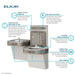 Elkay LZOOTL8WSLK Light Gray Bottle Filling Station with Bi-Level ADA Cooler – Filtered – Refrigerated – Indoor - The Fountain Direct