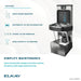Elkay LZSTL8WSSP-PF Stainless Steel Enhanced Bottle Filler with Bi-Level ADA Cooler – Refrigerated - The Fountain Direct